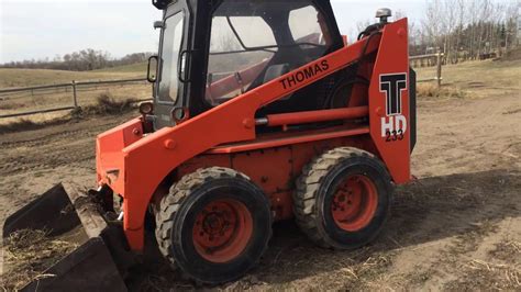 thomas 233hd skid steer|thomas t 233 specs.